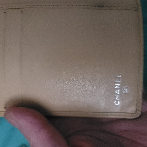 Chanel Cambon Beige Bifold Long Wallet Authentic - Picture 10 of 14